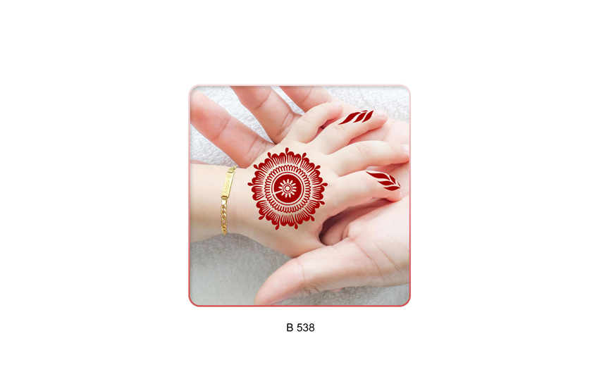 HENNA DESIGN STICKER - BABY- MJ538