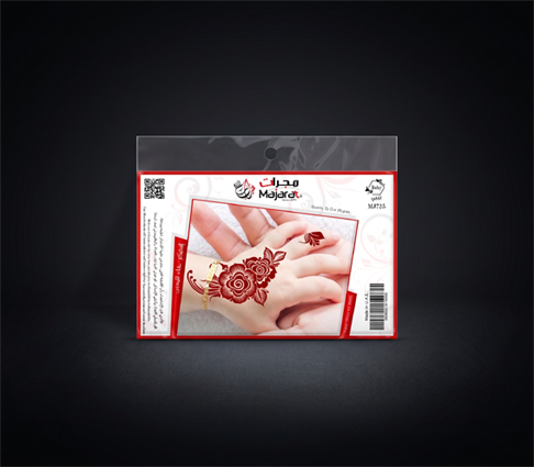HENNA DESIGN STICKER- MJ725