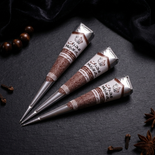 Instant Henna Cones (Pack of 3) Brown