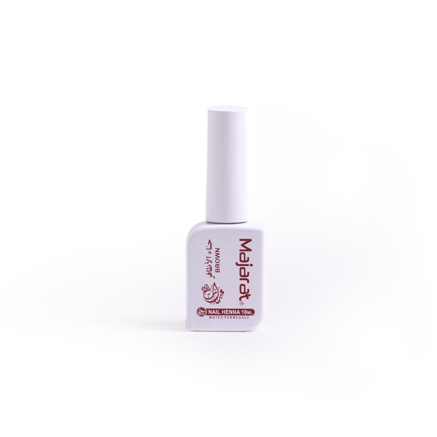 Majarat Nail Henna – 10ml. | Colour Brown  | Halal & Water-Permeable