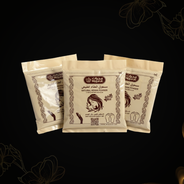 Natural Henna Powder 100% Pure & Organic - Packof 3 | 150g Each
