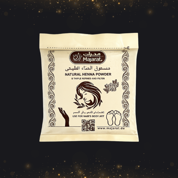 Natural Henna Powder -100% Pure & Organic | 150g.