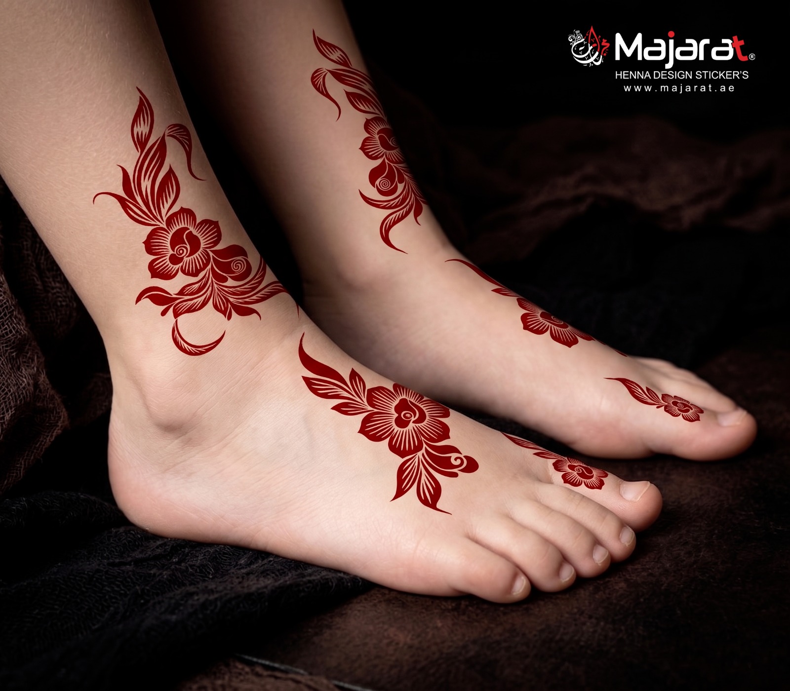 HENNA DESIGN STICKER FOR KIDS - MJ722