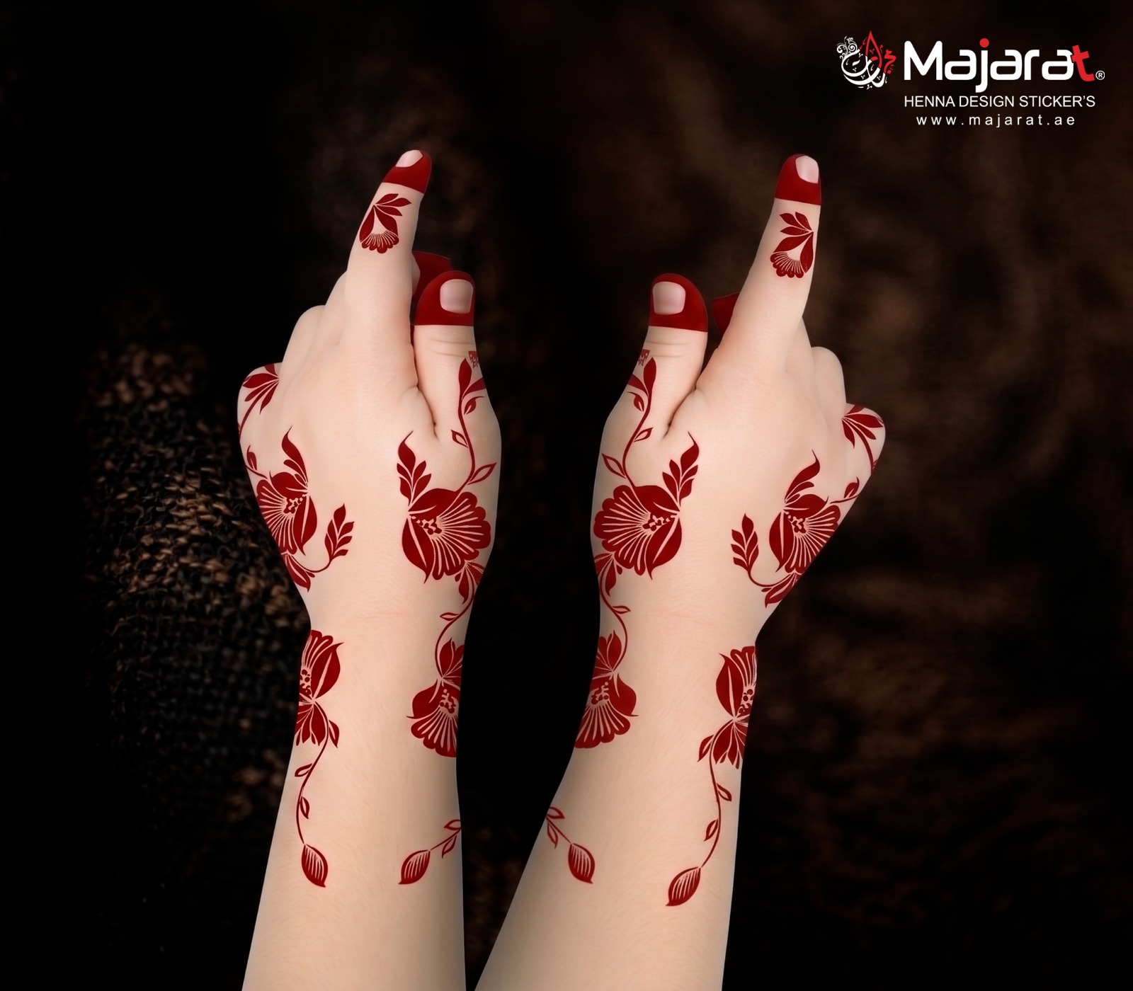 HENNA DESIGN STICKER FOR KIDS - MJ724