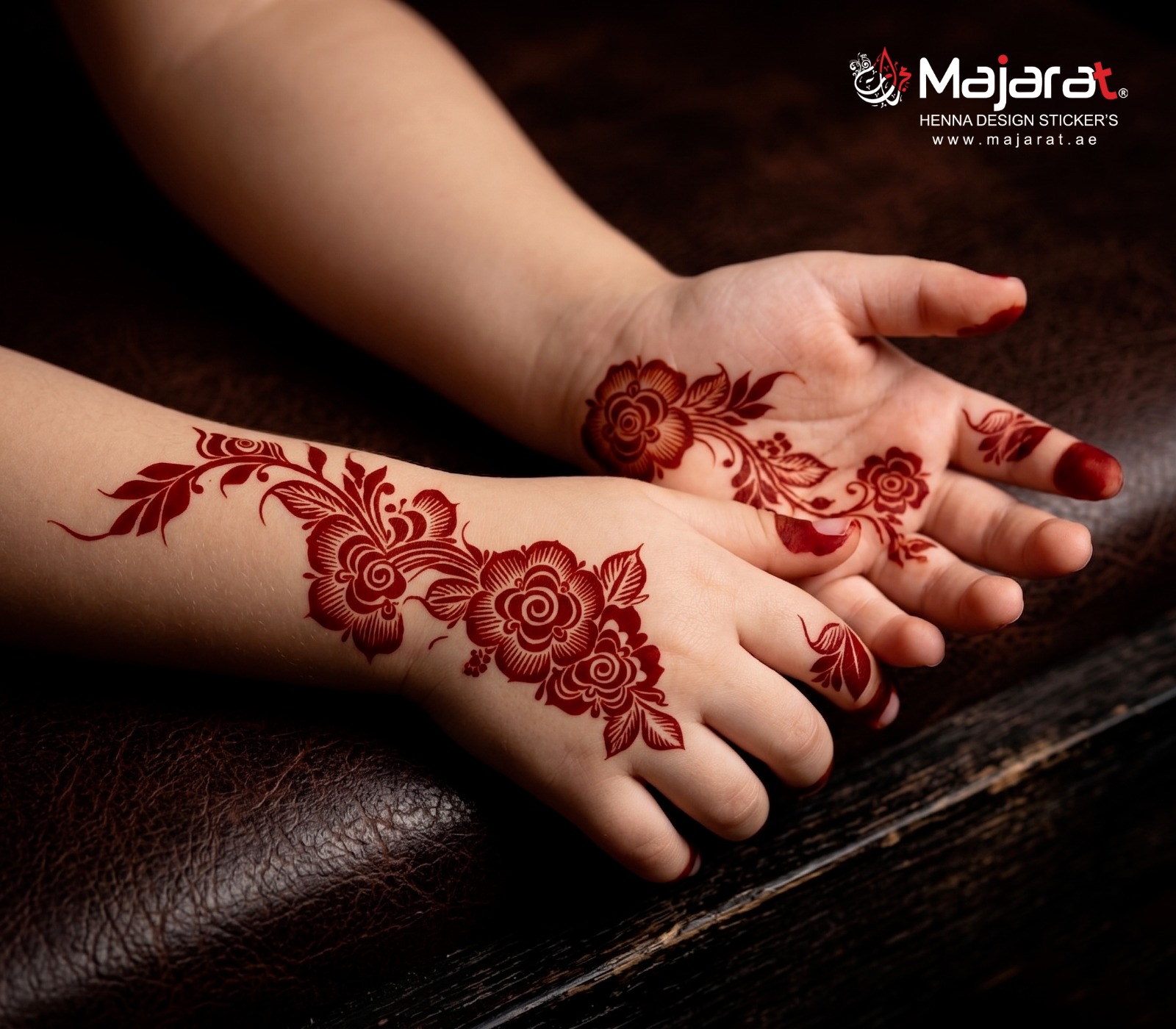 HENNA DESIGN STICKER FOR KIDS - MJ725