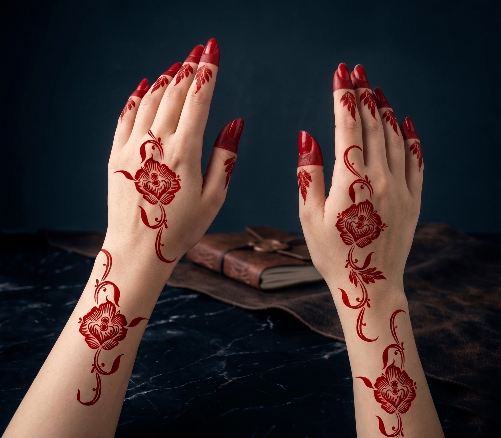 HENNA DESIGN STICKER | LARGE SIZE | MJ686