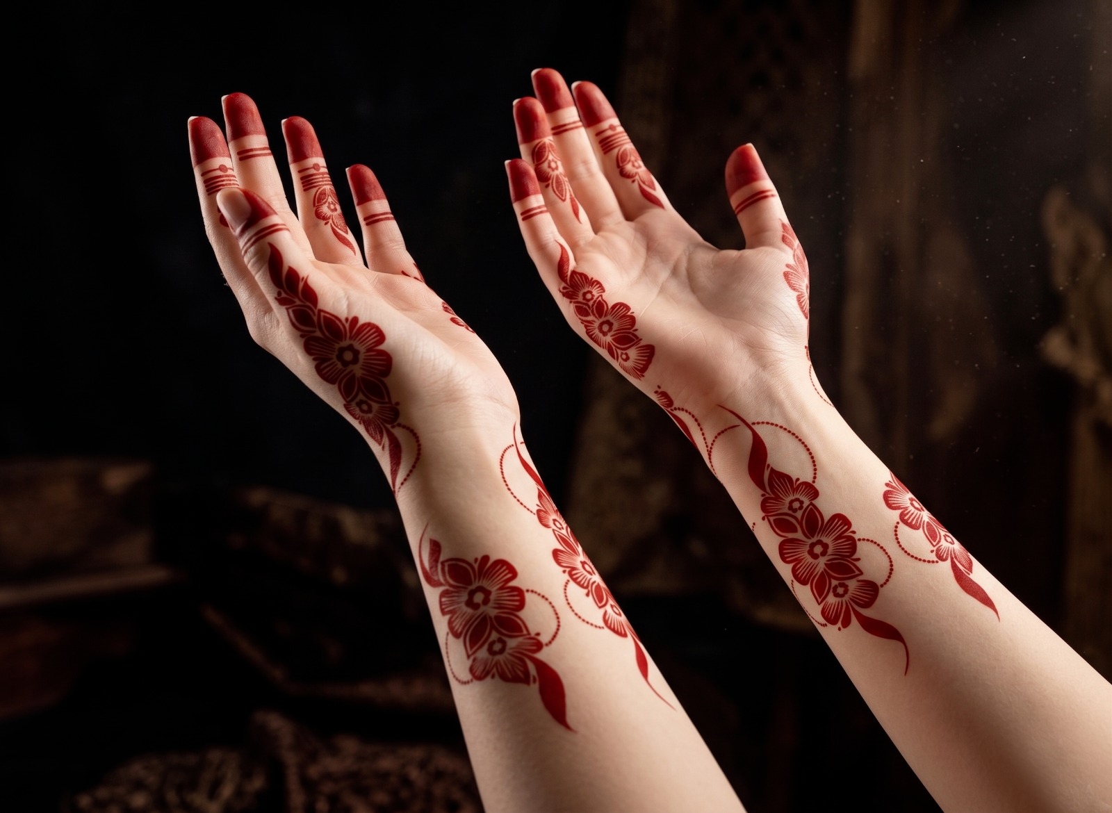 HENNA DESIGN STICKER | LARGE SIZE | MJ690