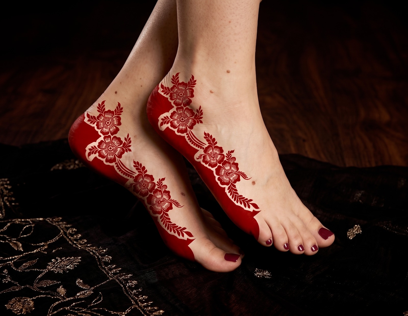 HENNA DESIGN STICKER | LARGE SIZE | MJ711