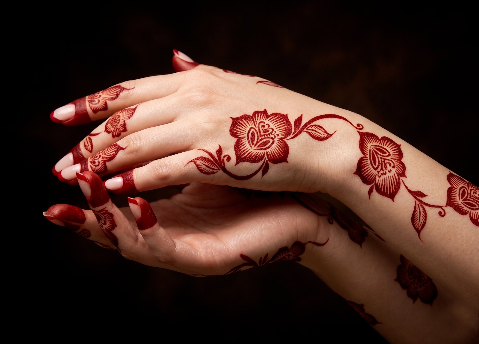HENNA DESIGN STICKER | LARGE SIZE | MJ712