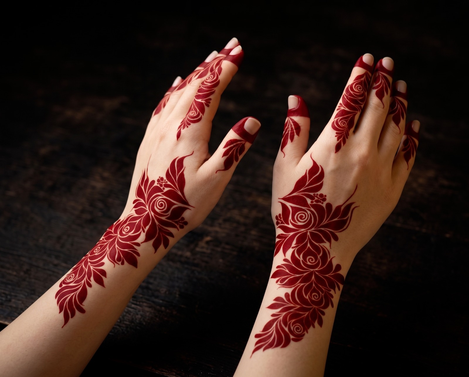 HENNA DESIGN STICKER | LARGE SIZE | MJ714