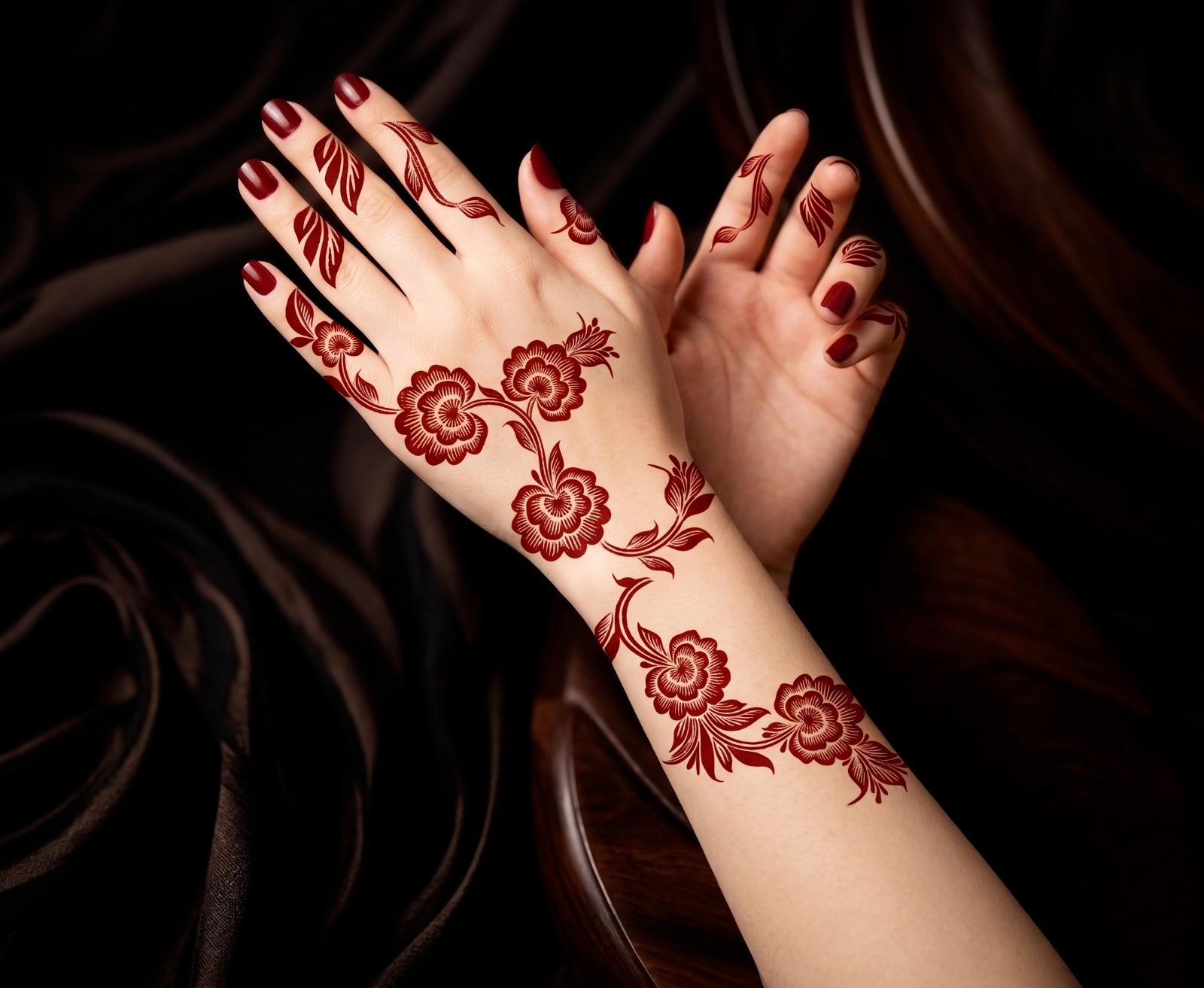 HENNA DESIGN STICKER | LARGE SIZE | MJ718