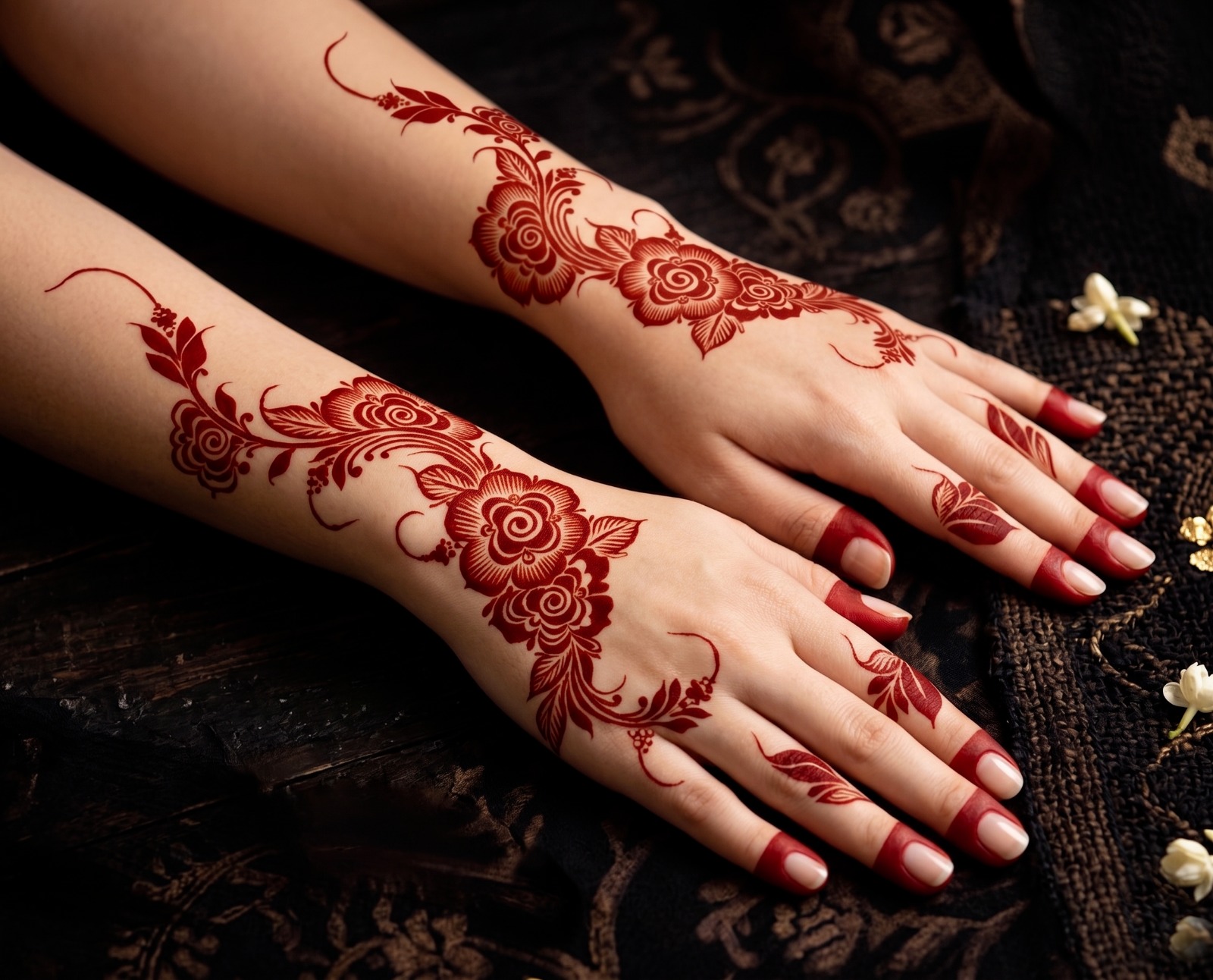 HENNA DESIGN STICKER | LARGE SIZE | MJ725