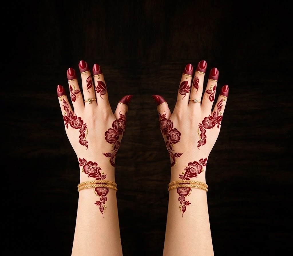 HENNA DESIGN STICKER- MJ723