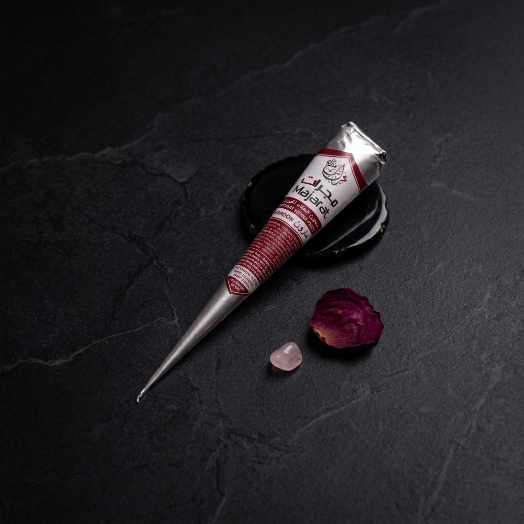 Instant Henna Cone- 40g | Maroon Colour | 10-Minute Fast Application