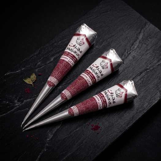 Instant Henna Cones (Pack of 3) Maroon